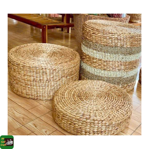 Water Hyacinth <b>Cushion</b> Pad Handmade Natural Fiber Seat for <b>Stool</b> and Home Decor from Vietnam - Product Image 6