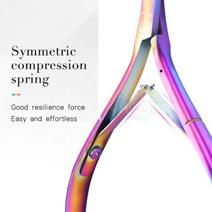 Pinces à cuticules professionnelles disponibles avec logo personnalisé et emballage pinces à cuticules - Product Image 2