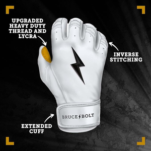 Gants de frappe personnalisés de haute qualité pour le baseball, style manchette courte, écologiques, légers, en Spandex/Polyester, pour l'entraînement (taille S) - Product Image 2