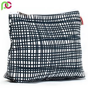 Bolsas de Cosméticos de Lona de Algodón Ecológicas 2024, Bolsitas con Cierre, Logotipo Personalizado, Impresión Serigráfica, Artículos de Moda para Lavado, Personalizables - Product Image 2