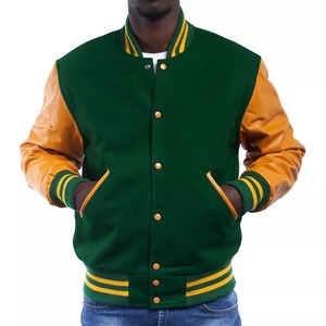 OEM Customizable Men's Baseball Varsity Bomber <b>Jacket</b> Letterman Embroidery Skill for <b>Winter</b> - Product Image 5