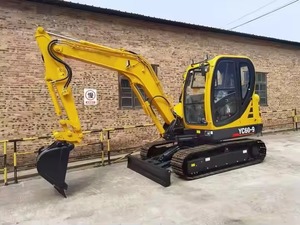 Plataforma Elevadora de Orugas Amarilla de 3000 kg Usada con Pluma de Oscilación Lateral y Cabina de Operador Cerrada para Construcción y Servicios Públicos - Product Image 3