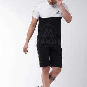 Conjunto de Camiseta y Pantalones Cortos para Hombre, Estilo Casual, Material Suave, Ropa Cómoda para Uso Diario - Product Image 5