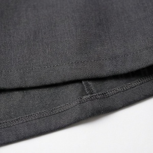 Women A-Line <b>Mini</b> Skirt Solid Color Regular Waist Polyester Worsted Fabric Minimalist Style All Seasons Wear - Product Image 6