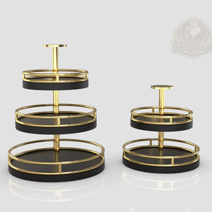 Support à desserts Ramadan, Présentoir à friandises Aïd, Plateau de service palestinien pour l'hospitalité arabe, Support à dattes - Product Image 1