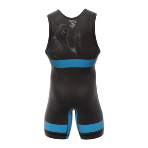 ผู้จัดจำหน่ายชุดต่อสู้ระดับมืออาชีพสำหรับขายส่ง ชุดยูนิฟอร์มสโมสรเยาวชน ชุดรัดกล้ามเนื้อโพลีเอสเตอร์ ชุดซับลิเมชั่นสำหรับนักมวยปล้ำที่ทนทาน - Product Image 4