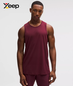 เสื้อกล้ามออกกำลังกายผู้ชาย XEEP รุ่น XC-GTT-48 คุณภาพสูง ระบายอากาศได้ดี แห้งเร็ว พิมพ์ลายแบบ Heat-Transfer ผ้าถัก 100% คอตตอน คอกลม ด้านหน้า - Product Image 1