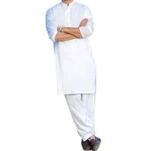 Traje Shalwar Kameez para Hombre, Último Modelo, Tallas Grandes, Transpirable, Alta Calidad, Colores Personalizables, Venta al Por Mayor - Product Image 1