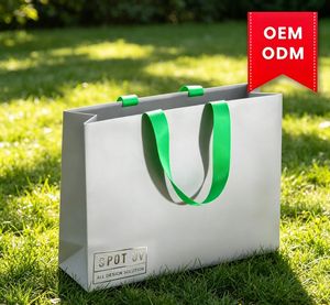 Bolsa de Papel para Regalo Personalizada con Impresión UV Premium, Empaque de Lujo OEM/ODM con Impresión de Superficie y Diseño de Logotipo Personalizables - Product Image 1