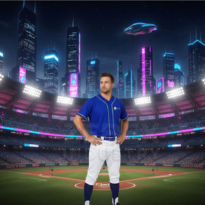 Uniforme de Béisbol Personalizado en Color, Tela de Poliéster Transpirable de Primera Calidad, Cantidad al por Mayor, MOQ Bajo para Ropa Deportiva - Product Image 5