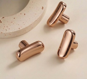 Minimalist Metal Bridge <b>Cabinet</b> Handle <b>Black</b> Matte Finish Durable Furniture Hardware Home Hotel Villas Doors Knobs - Product Image 6