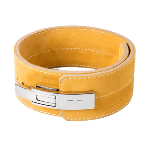 Cinturón de Seguridad Ajustable para Gimnasio y Fitness, para Levantamiento de Pesas, con Hebillas de Cuero, Cinturón de Palanca para Entrenamiento con Pesas, OEM - Product Image 3