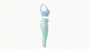 Conjuntos de Yoga para Mujer, Diseño Premium, Ligeros, a Cuadros, de Secado Rápido, con Logotipo Personalizado, Tallas Grandes, Cintura Elástica, Transpirables - Product Image 4