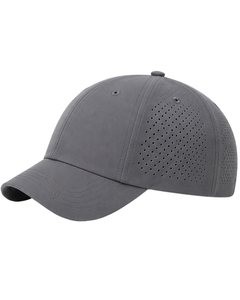 Casquette de sport respirante gris anthracite avec sangle réglable, légère, séchage rapide, pour course en extérieur, gym, usage décontracté – Qualité supérieure - Product Image 1