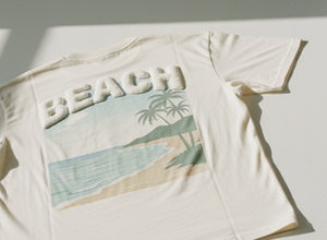 Camiseta de Jersey de Algodón 100% de Manga Corta y Corte Regular para Hombre, Estilo Urbano Personalizado, con Estampado de Palmeras de Playa, Diseño Informal - Product Image 5