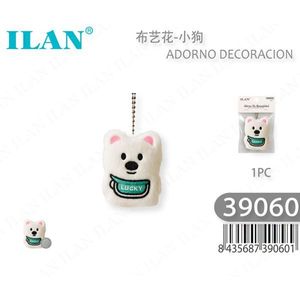 Ornamento Decorativo a Forma di Cucciolo Ilan, 1 Pezzo, Decorazione per la Casa in Tessuto - Product Image 1