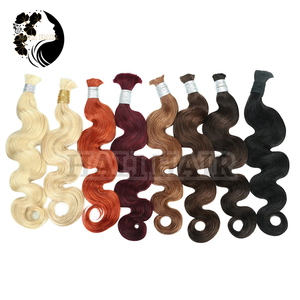 Extensiones de cabello Hali de alta calidad a granel de 100g Remy vietnamita, todos los colores, blanqueamiento teñido, permanente, extremos súper doblemente dibujados - Product Image 2