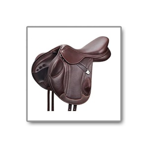 Silla de montar a caballo de cuero de calidad superior decoración personalizada inglesa cómoda pluma duradera acolchada - Product Image 1