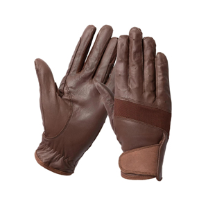 Gants d'équitation en cuir de chèvre 100% véritable, parmi les plus vendus, personnalisés, à doigts complets, haute performance, pour hommes - Product Image 5