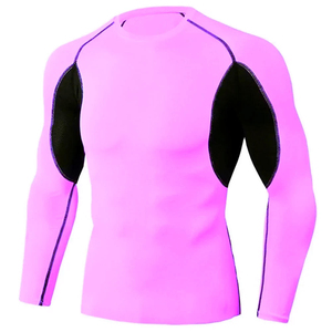 Traje de Compresión Deportivo Personalizado para Hombre, Conjunto de Entrenamiento de Secado Rápido, Ropa de Yoga Transpirable sin Costuras para Deportes - Product Image 4
