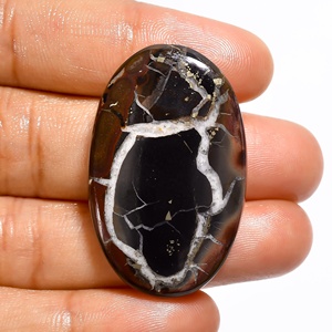 Cabujón de piedras preciosas turquesas septarianas de color rosa natural al por mayor mezcla suave forma elegante para la fabricación de joyas piedras preciosas sueltas - Product Image 2