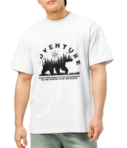 เสื้อยืดคอตตอนหนา 260GSM พิมพ์ลายขายส่งสำหรับผู้ชาย ระบายอากาศได้ดี กันยับ รับทำโลโก้ตามสั่ง แขนสั้น รับผลิตแบบ OEM - Product Image 3