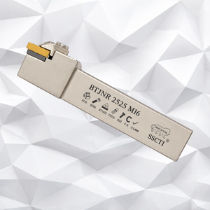 BTJNR/BTJNL 2525 M16 External CNC Turning <b>Tool</b> <b>Holder</b> for TNMG 1204 Insert Lathe <b>Tool</b> <b>Holder</b> Precision Alloy Steel CNC Too - Product Image 1