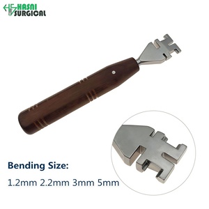 Pince à plier les plaques osseuses en acier inoxydable de qualité supérieure, de précision orthopédique, par Hasni Surgical - Product Image 2