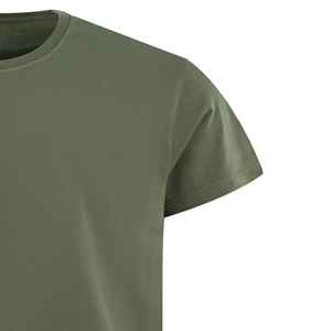 Camiseta para Hombre en Oferta, Precio al por Mayor OEM, Formal, de Alta Calidad, Duradera, de Algodón y Lona, Ecológica, Transpirable, de Corte Holgado - Product Image 5