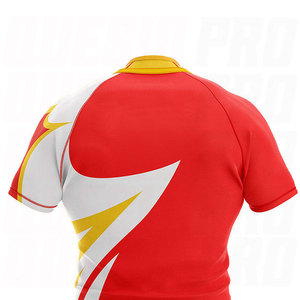 Camiseta de Rugby de Plain Factory Direct, Ajustable, Diseño Único, Calidad Premium, Ajuste Personalizado, Transpirable, Ropa Deportiva Resistente - Product Image 4