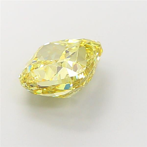 เพชร CVD สีเหลืองสดใส รับรองคุณภาพ ทรงคุชชั่น ผลิตในห้องปฏิบัติการ ความเหลือบรุ่งโรจน์ หรูหรา สวยงาม เหมาะสำหรับเครื่องประดับชั้นดี - Product Image 5