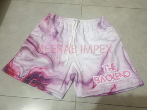 Shorts unisexes en mesh, meilleurs shorts d'été avec doublure intérieure en mesh, entrejambe de 6 pouces, design personnalisé - Product Image 3