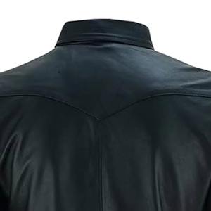 เสื้อเชิ้ตแขนยาวลำลองสำหรับผู้ชาย เสื้อเชิ้ตแขนยาวสีขาวคลาสสิกสำหรับผู้ชาย เสื้อเชิ้ตแขนยาวสีดำหรูหราสำหรับผู้ชาย - Product Image 6