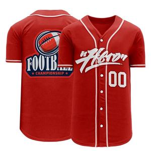 Camiseta de Béisbol y Sóftbol para Hombre, Color Verde Lima, Cuello en V, Manga Corta, Sublimada, 100% Poliéster, 240g, Uniforme de Equipo Personalizado - Product Image 1