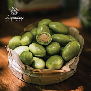 Chocolate con Almendras y Matcha al por Mayor, Dragees Cubiertos de Chocolate en Cajas de Regalo de Chocolate Personalizadas para Recuerdos y Regalos - Product Image 4