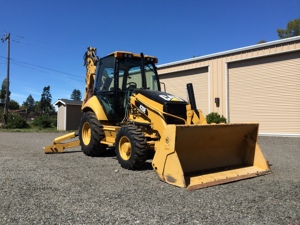 รถตักล้อยาง CAT 420E มือสอง รถขุดตักไฮดรอลิก Caterpillar 420E สำหรับงานก่อสร้างฟาร์ม ราคาพิเศษ - Product Image 1