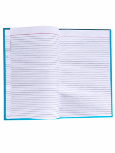 Hawamahal Cahier ligné à couverture rigide 18x30cm |   Papier 60 GSM |   Carnet à reliure robuste pour l'école, le bureau et l'écriture quotidienne - Product Image 4