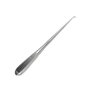 Curetas Dérmicas de un Solo Extremo, Cureta Buck Ear Recta y Afilada, Tamaño Personalizado, Acero Inoxidable de Grado Médico, Manual, de Dentavex - Product Image 1