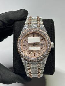 Excellent Quality Round Shape White Gold Band Watch for Wedding and Partywear Quartz Watch Available at Affordable Price - Product Image 1