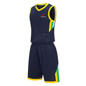 Ensemble de maillots de basket légers avec technologie anti-transpiration, uniforme de basket personnalisable pour les équipes, vente en ligne - Product Image 3