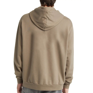 2025 Trending Men's Pullover Hoodies Solid Colors Rhinestone Design Full Simple Plain Breathable Winter Autumn Wholesale - Product Image 4