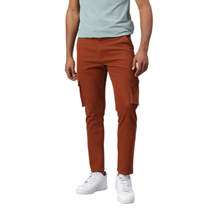 Men's Custom Design <b>Cargo</b> <b>Pants</b> Elastic Waist Multiple Pockets Casual Fit Straight Leg Cotton Breathable Autumn Wear - Product Image 6