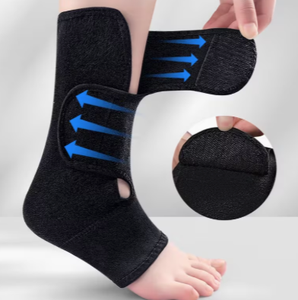 Attelle de cheville réglable avec fermeture auto-agrippante, respirante, en Spandex et Polyester, unisexe, pour la protection des entorses de la cheville, sport et fitness - Product Image 1