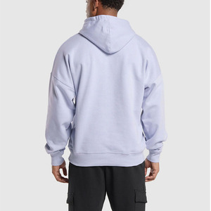 Mens Casual Street Style <b>Hoodies</b> Custom Pullover With Drawstring Hood Relaxed Fit Cotton Fabric <b>Lightweight</b> <b>Hoodie</b> - Product Image 3