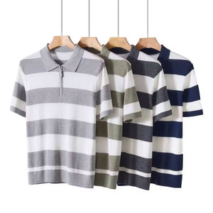 Camiseta de golf y tenis para mujer con cuello en V, dobladillo curvo, transpirable, que absorbe la humedad, con abertura lateral, de tela de algodón y bambú, protección solar - Product Image 1