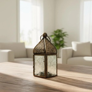 Lampe murale carrée en métal faite à la main, motif floral complexe, luminaire d'intérieur écologique, porte-bougies en métal noir pour la décoration - Product Image 6