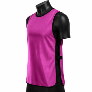 Reversible Breathable Polyester <b>Football</b> Training Vest Mesh Sports <b>Bib</b> Two Color Pinnies Soccer Team Quick Plus Size Summer - Product Image 2