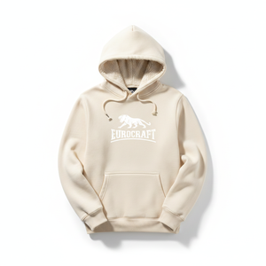 Sudadera con Capucha para Hombre, Estilo Cuadrado, 100% Algodón, Felpa, Corte Regular, Bolsillo Frontal, Color Sólido, Ropa Casual de Invierno - Product Image 1
