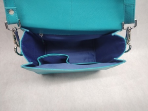 Bolsos de Hombro Cruzados de Diseño Personalizado para Mujer, Cartera de Cuero Genuino con Cierre Magnético, Venta al por Mayor para Damas Indias - Product Image 3