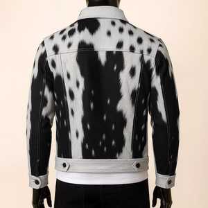 Premium Men's High Quality Genuine Leather Handmade Cowhide Leather <b>Jacket</b> <b>Western</b> Style for Men - Product Image 4